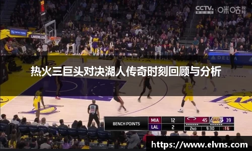 热火三巨头对决湖人传奇时刻回顾与分析